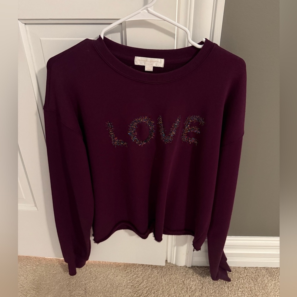 LOVE Spiritual Gangster sweatshirt